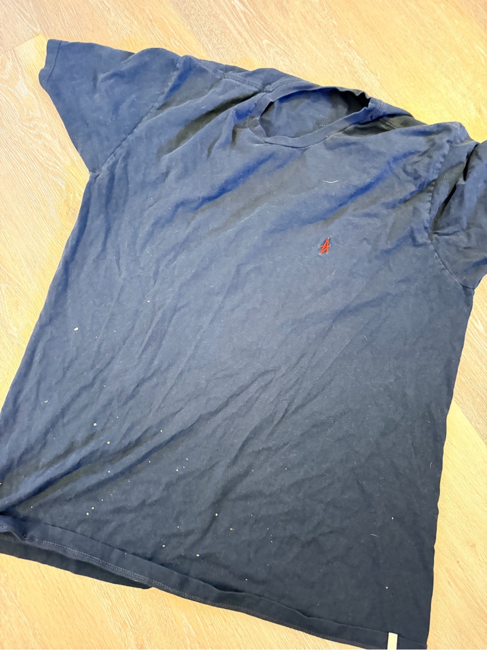 Altamont Classic Men's Navy Crew Neck T-Shirt with Subtle Logo
